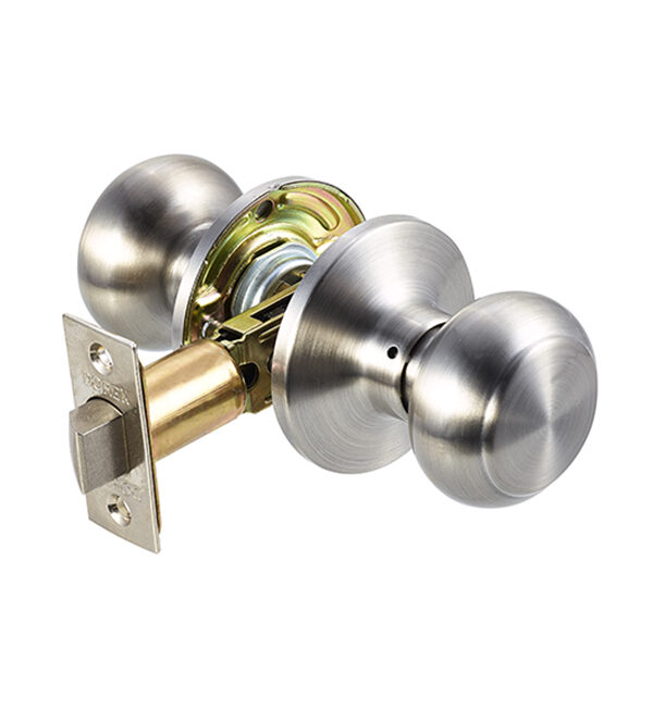 Dorex Trenton Passage Knob – Satin Nickel