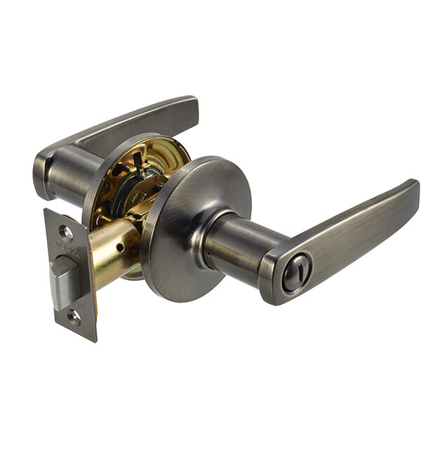 Dorex Manhattan Privacy Lever – Antique Nickel