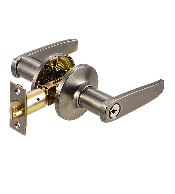 Dorex Manhattan Entry Lever – Antique Nickel