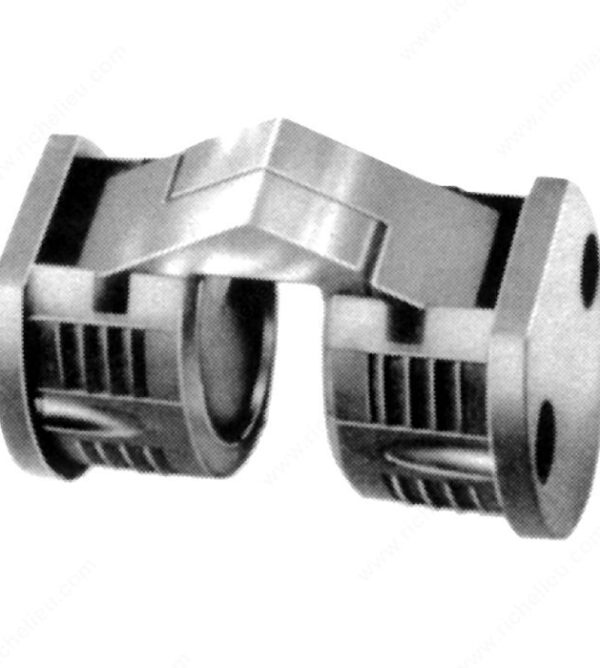 Richelieu Concealed plastic hinge with metal arm for 5/8" doors - 200