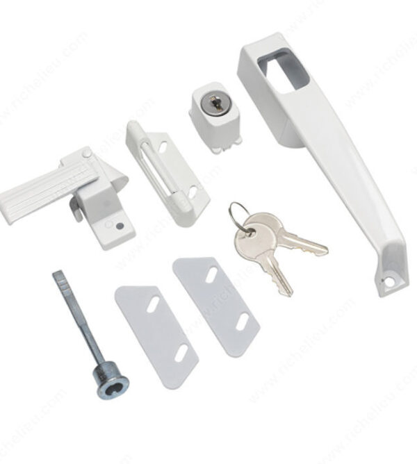 Richelieu Push Button Latch for Screen and Storm Doors