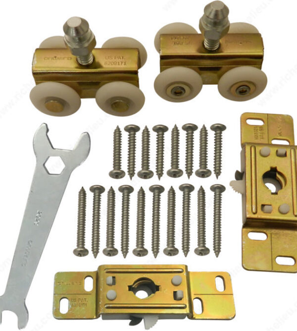 Richelieu Pocket Door Hanger Kit, Snap-in Mount
