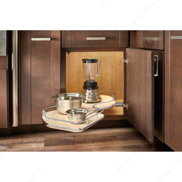 Richelieu Rev-A-Shelf single-Tier Organizer for Blind Corner Cabinet