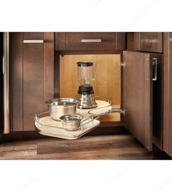 Richelieu Rev-A-Shelf single-Tier Organizer for Blind Corner Cabinet