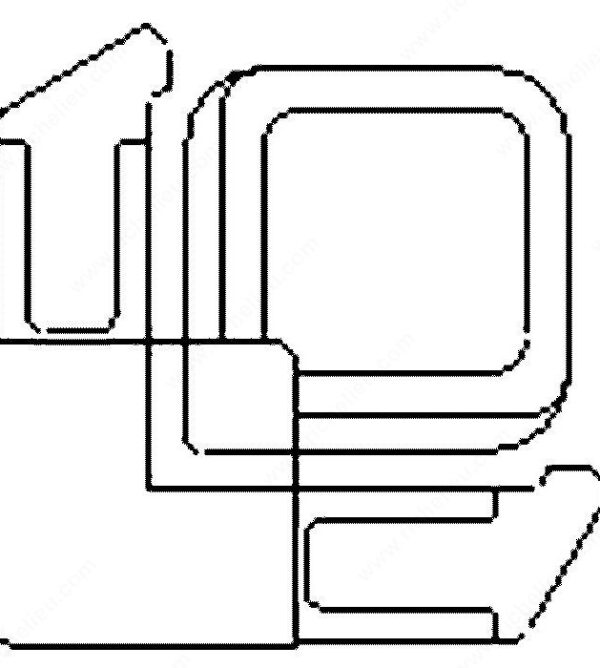 Richelieu Lift Tab Screen Frame Corners