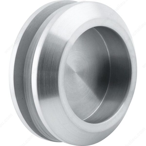 Richelieu Pull with Center Plate for Sliding Glass Door