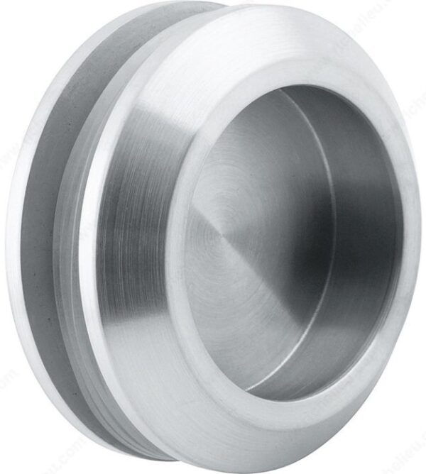 Richelieu Pull with Center Plate for Sliding Glass Door