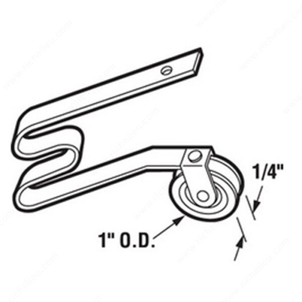 Richelieu Screen Spring Tension Roller - Image 2