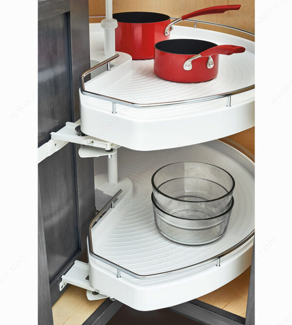 Richelieu Rev-A-Shelf trays for Folding Doors