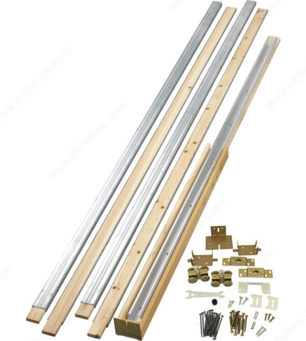 Richelieu 148BC Pocket Door Frame and Hardware Kit