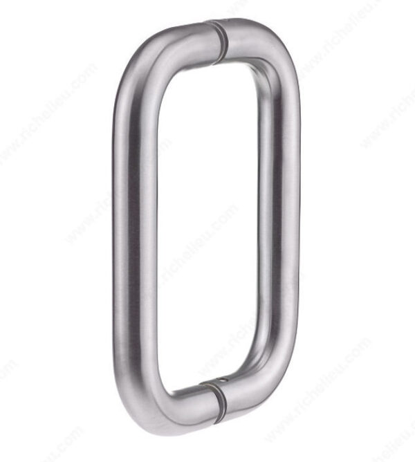 Richelieu 3/4" (19 mm) Round Tubular Handle without Washers, with Rounded Corners