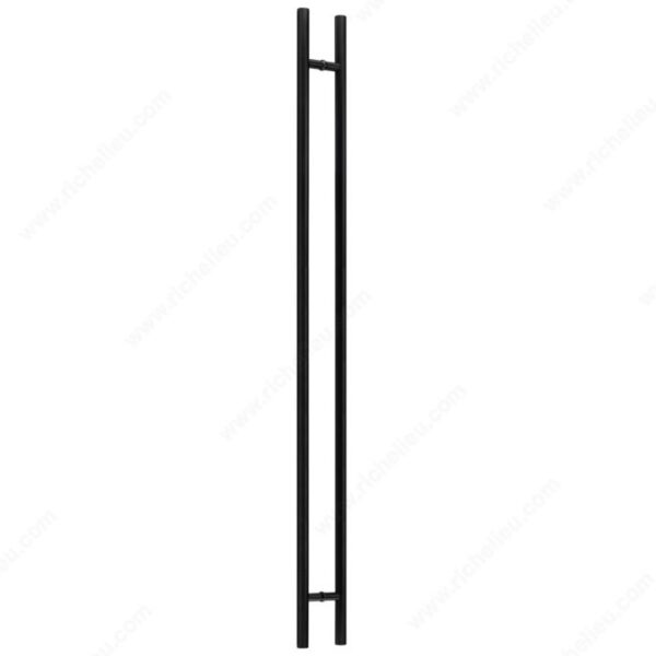 Black Door Pull 1 1/2" Diameter Round, Richelieu