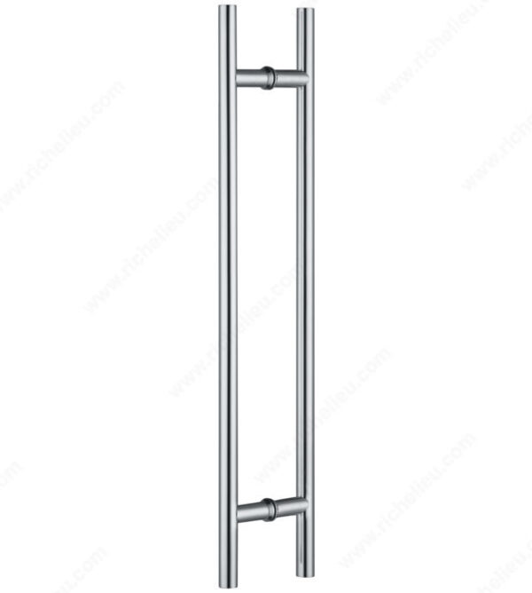 Door Pull 1 1/2" Stainless Steel Round, Richelieu