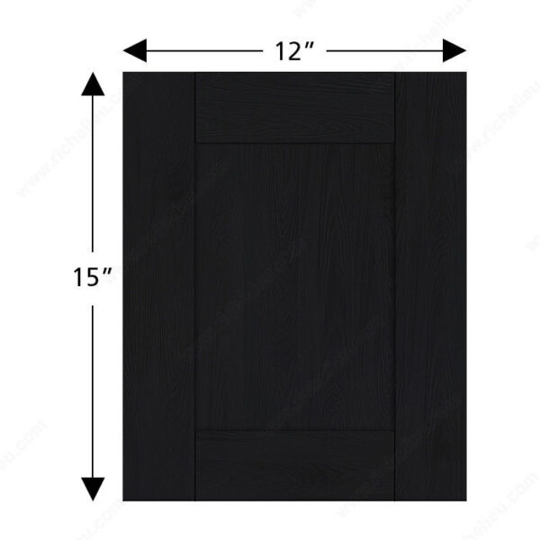 Richelieu Nature Plus Door Sample - Nero U129 - Image 2