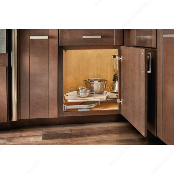 Richelieu Rev-A-Shelf single-Tier Organizer for Blind Corner Cabinet - Image 2