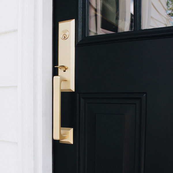Emtek Transitional Heritage Monolithic Tubular Entry Set - Image 4