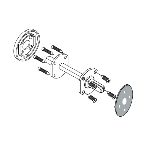Colombo Design Double Dummy Assembley Un-preped Door