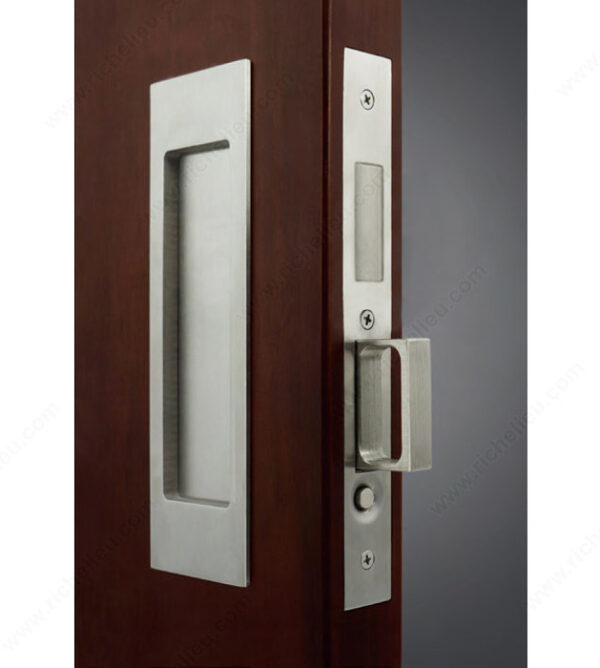 Richelieu INOX(TM) PD8000 Mortise Lock Set for Sliding Doors
