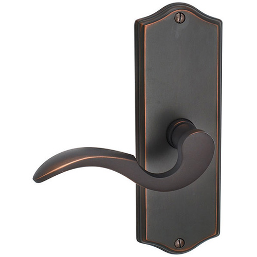 EMTEK Colonial Sideplate Non Keyed 7 1/8"