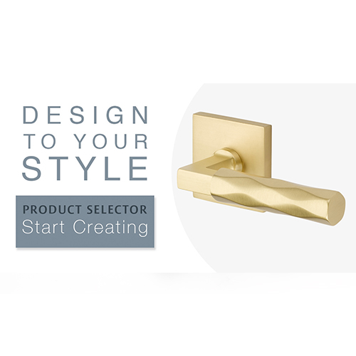 EMTEK SELECT Lever | Select Brass