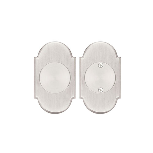 Emtek #8 Classic Arched Pocket Door Tubular Locks