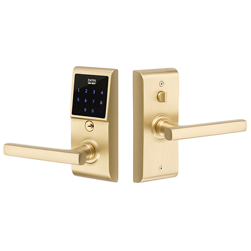 Emtek EMTouch Modern Keypad Leverset