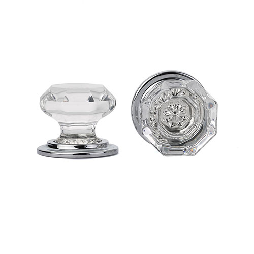 Emtek Old Town Clear Wardrobe Knob