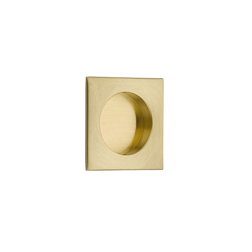 Emtek Square Brass Flush Pulls 2.5" x 2.5"