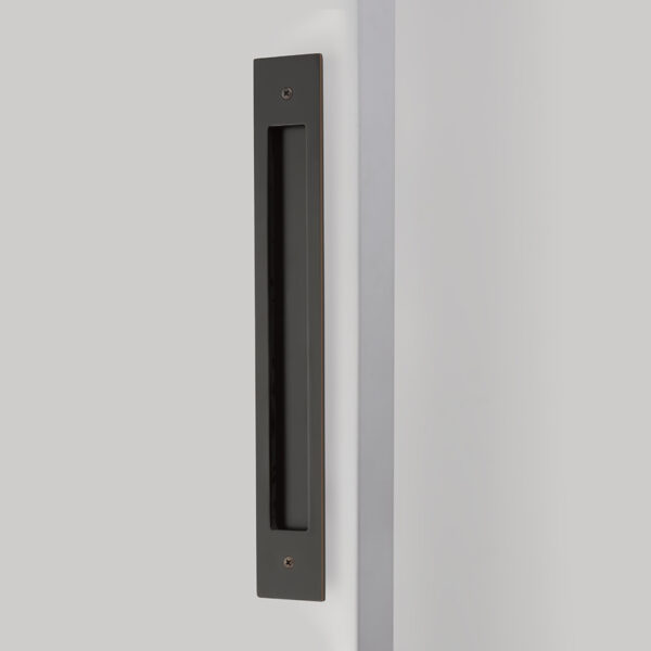 Emtek Modern Rectangular Flush Pull for 12 C-to-C Appliance Pull - Image 7