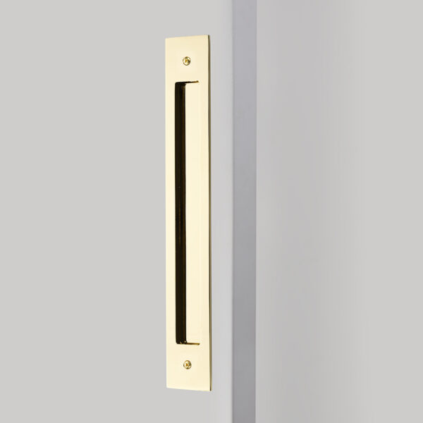 Emtek Modern Rectangular Flush Pull for 12 C-to-C Appliance Pull - Image 5