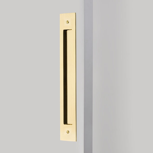 Emtek Modern Rectangular Flush Pull for 12 C-to-C Appliance Pull - Image 9
