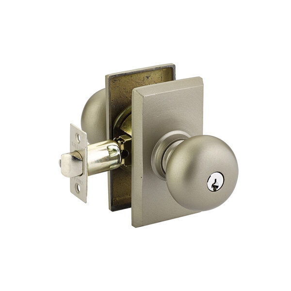Emtek Winchester Keyed Knob Sandcast Bronze