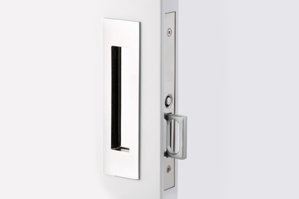 Emtek Narrow Modern Pocket Door Mortise Lock - Image 3