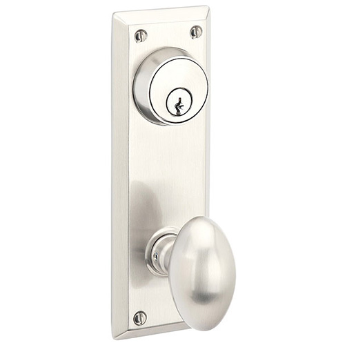 EMTEK Quincy Sideplate Keyed 3 5/8" C to C