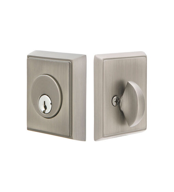 Emtek Rectangular Deadbolt Brass