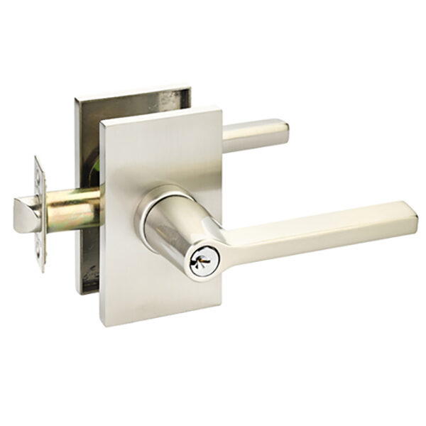 Emtek Helios Keyed Lever Modern Brass