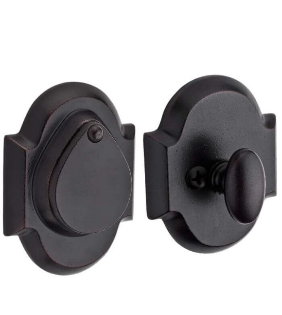 Baldwin Rustic Arch Deadbolt Single Cylinder