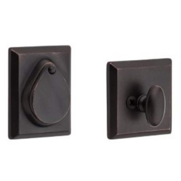 Baldwin Rustic Square Deadbolt Single Cylinder