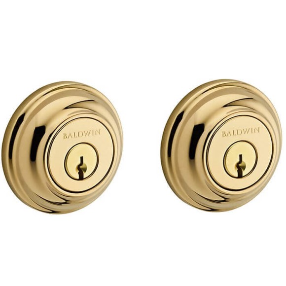 Baldwin Traditional Round Deadbolt Double Cylinder