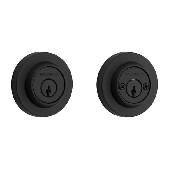 Baldwin Contemporary Round Deadbolt Double Cylinder