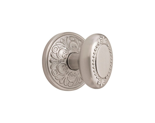 Emtek Beaded Egg Knob Designer Brass - Image 2