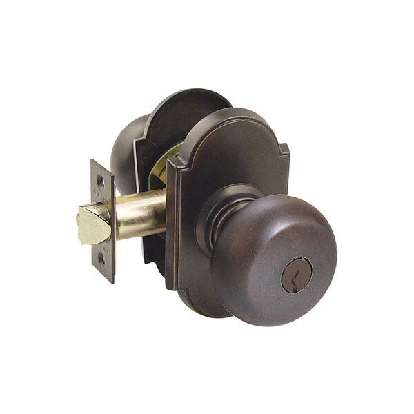 Emtek Providence Keyed Knob Classic Brass