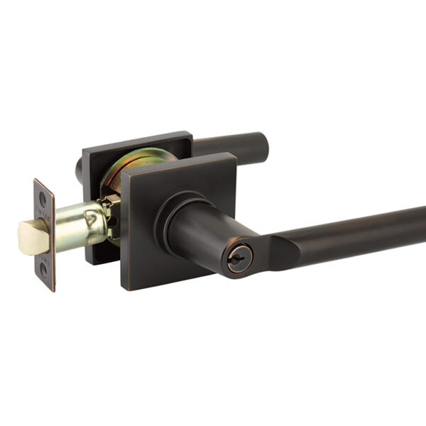Emtek Hanover Keyed Lever Modern Brass