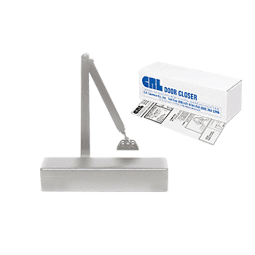 Surface Mount Door Closer Delayed Action Adjustable Spring Power Size 1/2 to 4