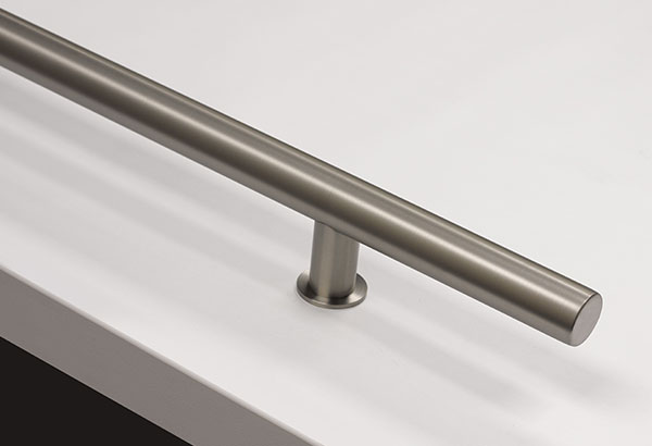 Emtek Round Door Pulls - Stainless Steel