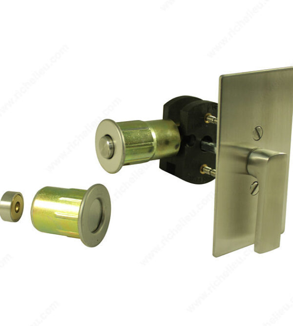 Richelieu INOX(TM) Privacy Lock for Sliding Barn Door - 1515 Series