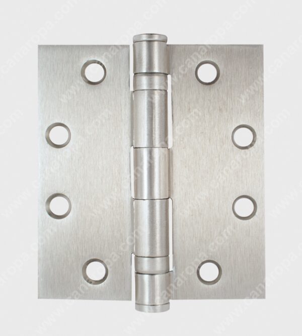 Dorex BB1079 Ball Bearing Hinges –Satin Chrome- 4” X 4” (Set of 3)