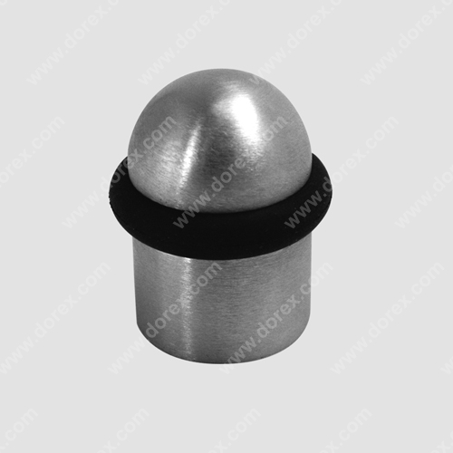 Dorex 3530 Door Stop, Solid Brass Satin Chrome