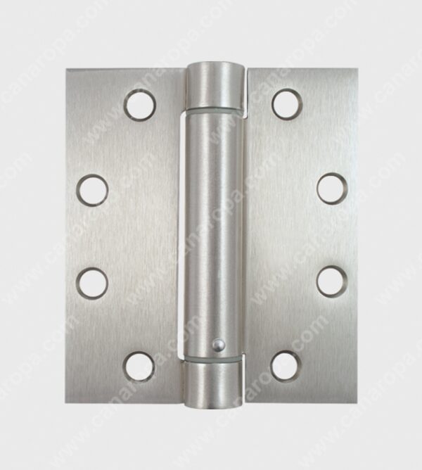 Dorex 3310 Satin Nickel Template Spring Hinges-4 1/2” X 4”(Set of 2)