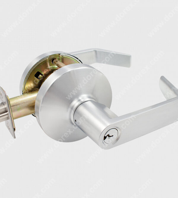 Dorex F1H10 Satin Chrome Heavy Duty Passage Lever